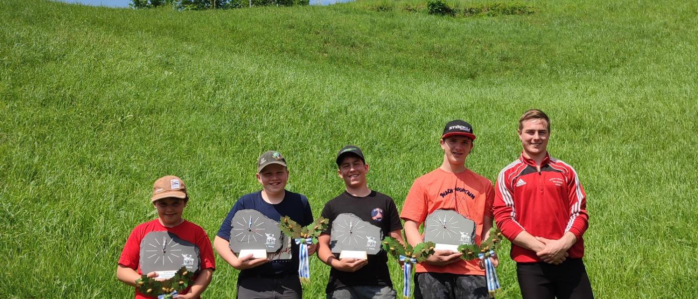 Kategoriensieger ZKNST v.l.n.r. Martin Hanke, Kevin Staub, Silvan Herzog, Diego Heimann, Joel Suter